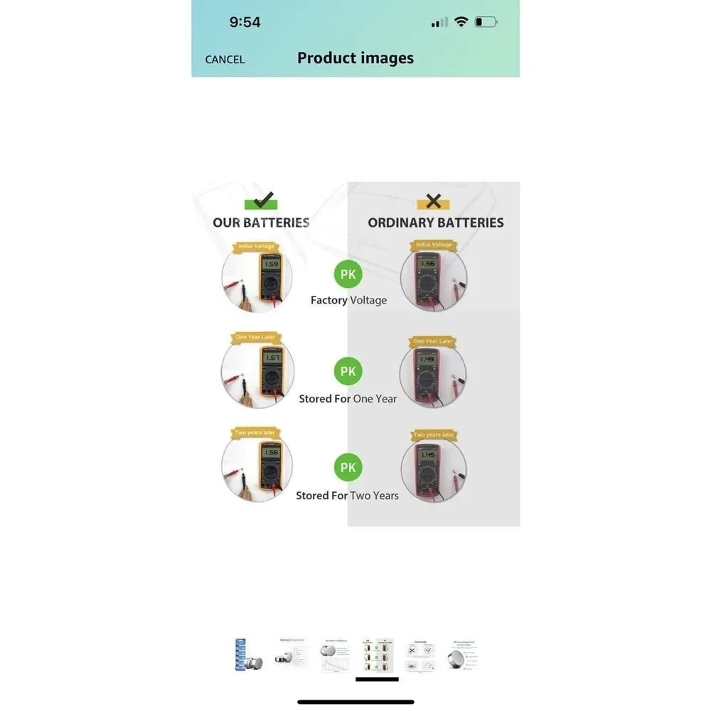 LiCB 10Pack LR41 AG3 392 384 192 Battery 1.5V Button Coin Cell Batteries